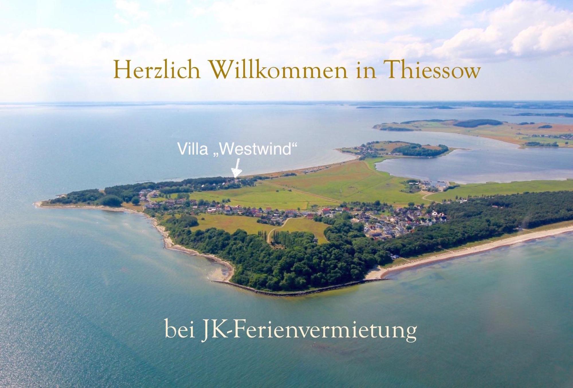 Ferienwohnung1 In Der Villa Westwind Thiessow Luaran gambar